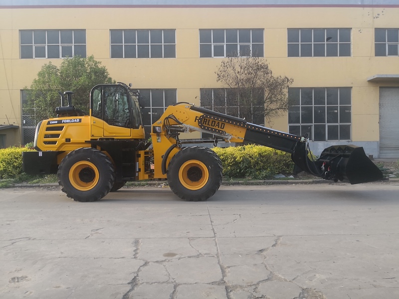 FORLOAD T2500 and T3000 telescopic wheel loader with Cummins engine ship to overseas market