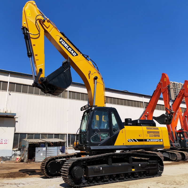 35ton big crawler excavator with ISUZU engine