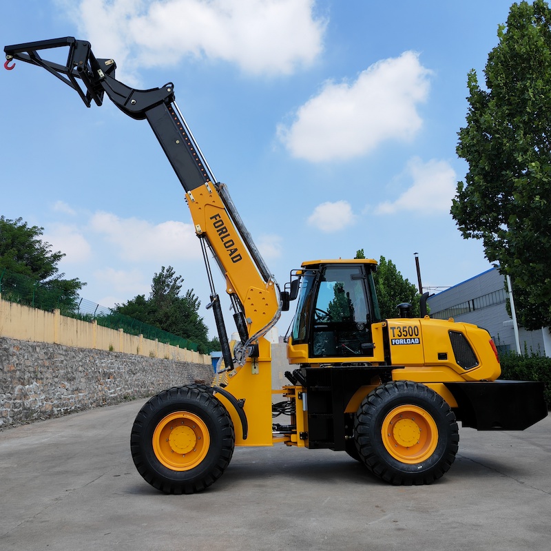 T3500 3.5tons telescopic wheel loader