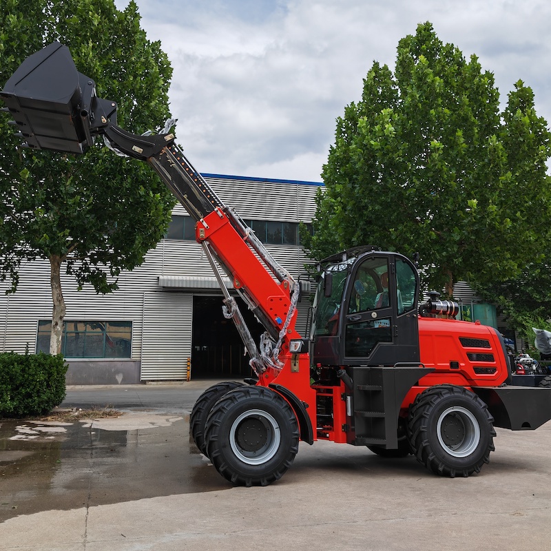 T2000 2tons mini telescopic wheel loader